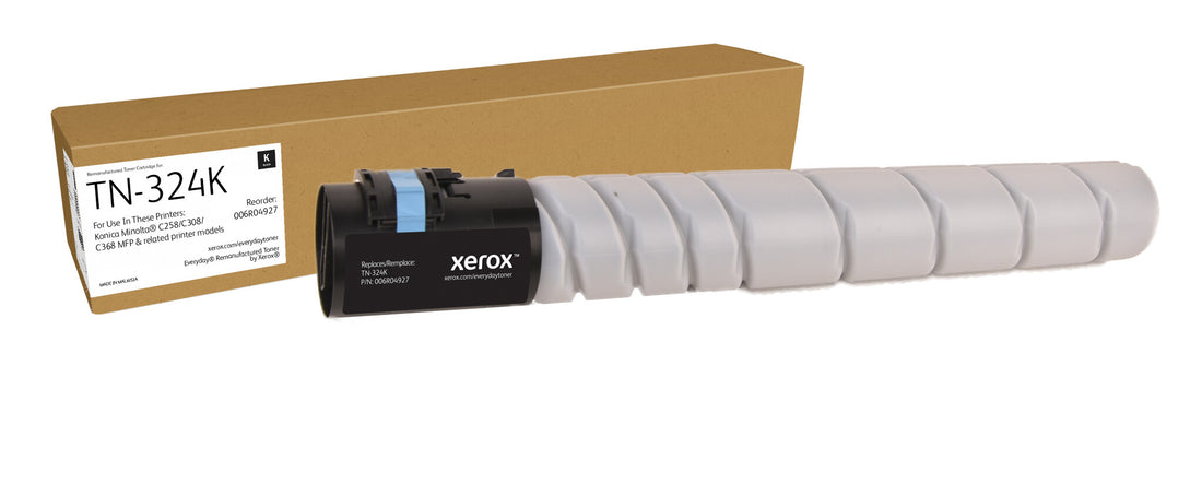 Everyday Black Remanufactured Toner by Xerox compatible with Konica Minolta A8DA130 (A8DA130), Standard