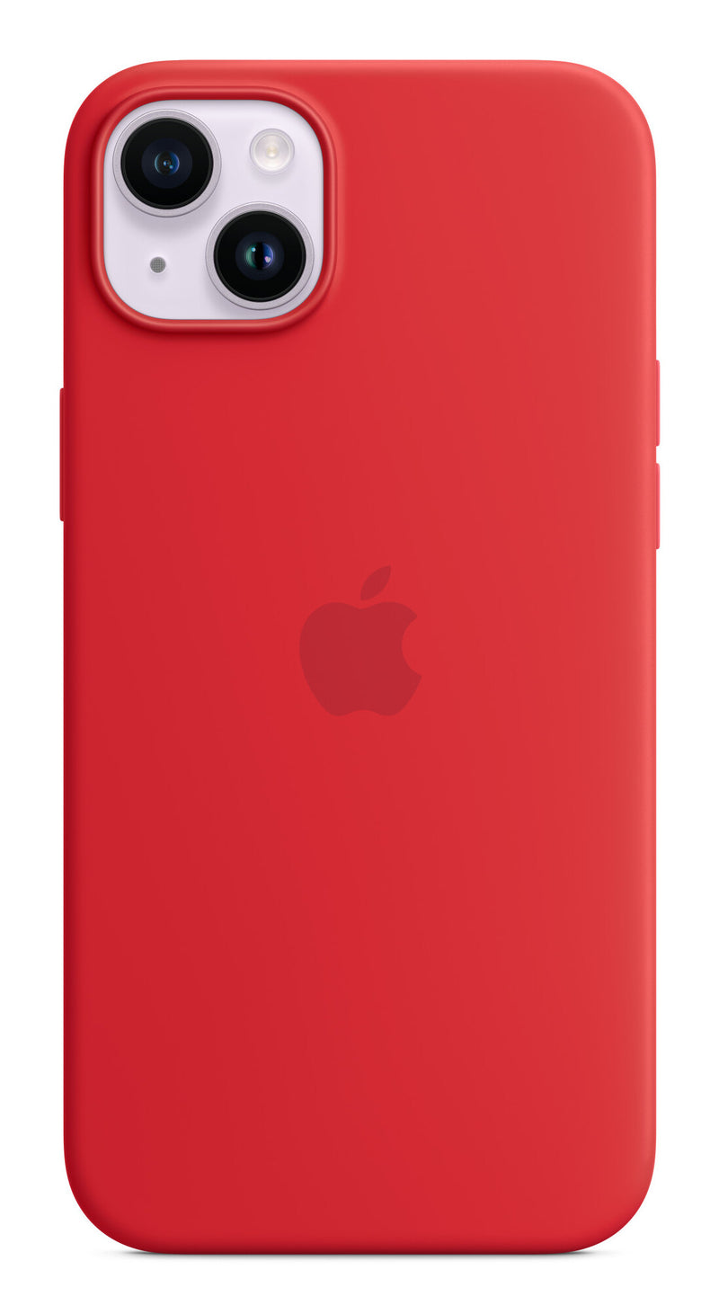 Apple iPhone 14 Plus Silicone Case with MagSafe - Red