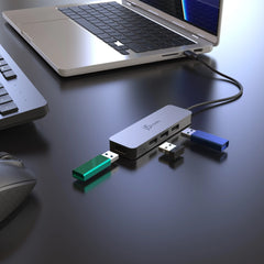j5create JTS223-N Laptop Stand with USB™ 4-Port Hub
