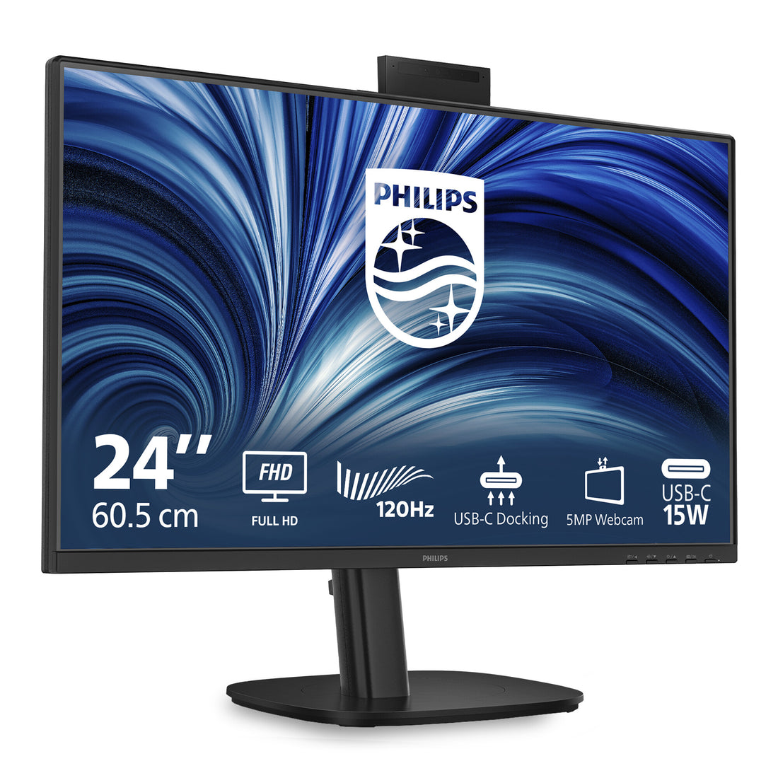 Philips 3000 series 24B2U3301H/00 computer monitor 23.8" 1920 x 1080 pixels Full HD LCD Black - image 3