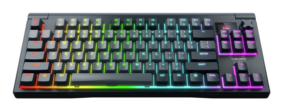 CHERRY XTRFY MX 8.3 TKL Wireless keyboard Gaming USB + RF Wireless + Bluetooth AZERTY French Grey - image 2