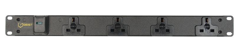 Vertiv EGVHVRB042-102UKLPS6-IP44 power distribution unit (PDU) 4 AC outlet(s) Black