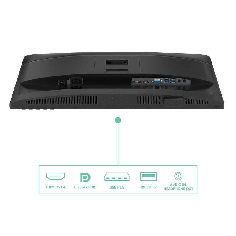 AOC 24P4U computer monitor 60.5 cm (23.8") 1920 x 1080 pixels Full HD Black