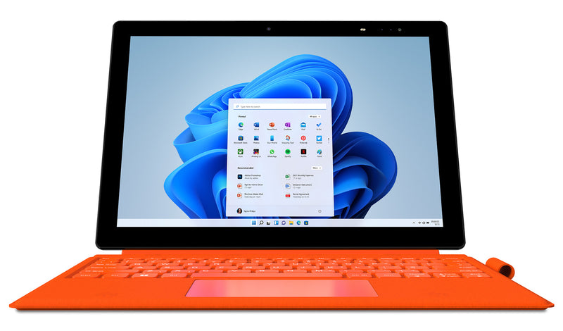 Geo Computers GeoPad 220 Intel® Pentium® Silver N5030 Hybrid (2-in-1) 30.7 cm (12.1") Touchscreen 2K 4 GB LPDDR4-SDRAM 128 GB SSD Wi-Fi 5 (802.11ac) Windows 11 Home in S mode Orange