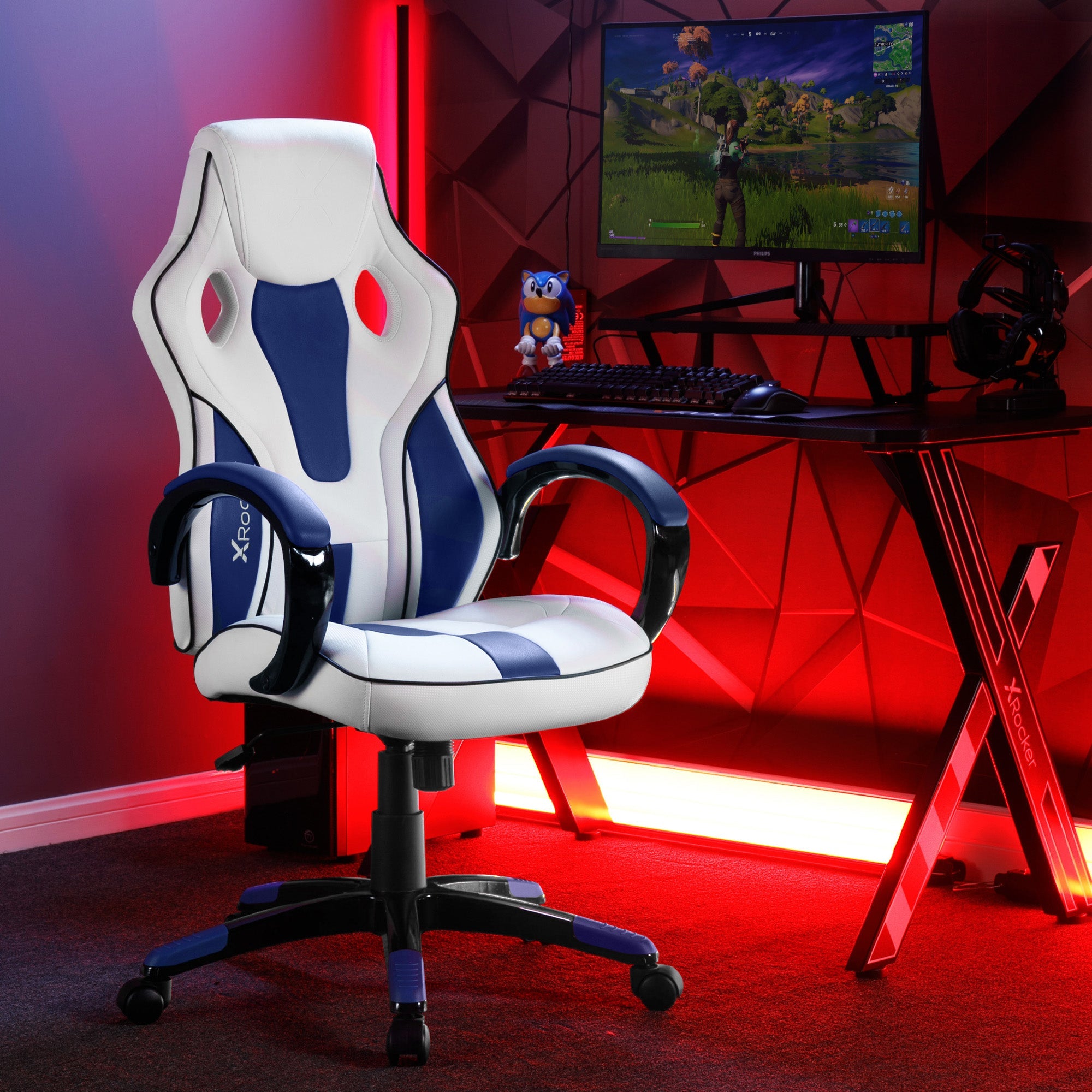 X rocker height adjustable best sale