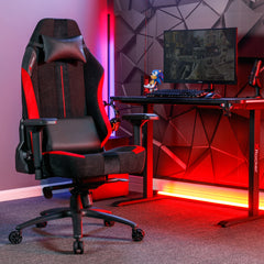 X Rocker | ONYX Office Gaming Chair - Black/Red