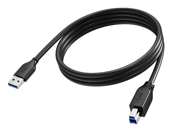 Vision TC 2MUSB3.0/BL USB cable USB 3.2 Gen 1 (3.1 Gen 1) 2 m USB A USB B 5 Gbit/s Black