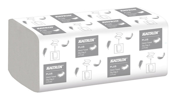 Katrin Plus Hand Towel Zig Zag 2 Handy Pack