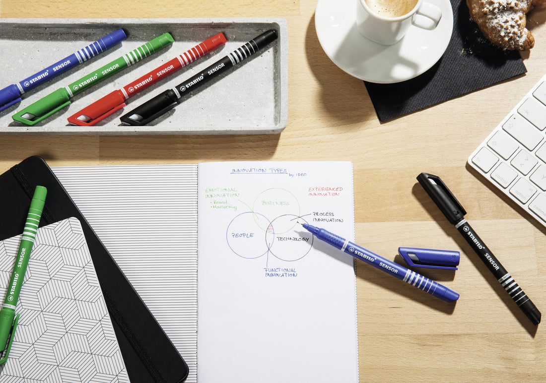 STABILO SENSOR fine fineliner Black - image 3