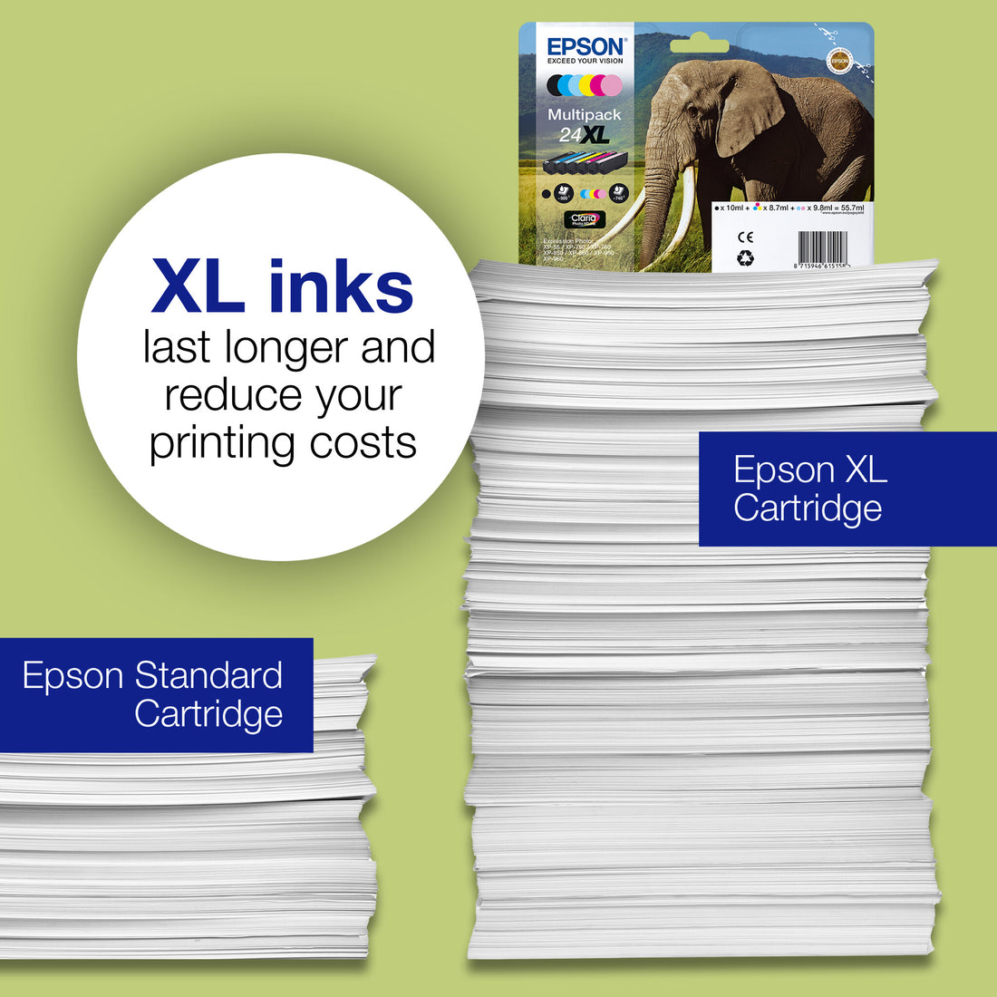 Epson Elephant 24XL Claria Photo HD Single Light Magenta Ink - image 4