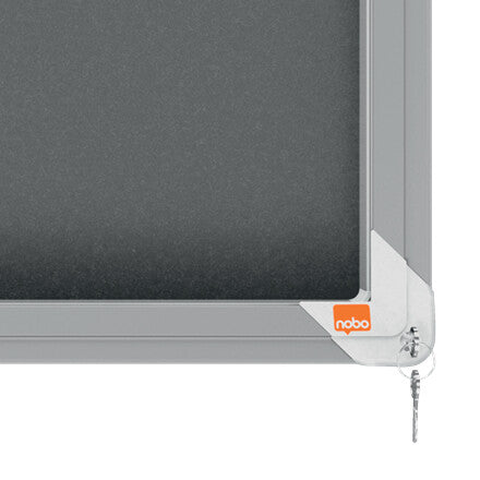 Nobo 1915336 insert notice board Indoor Grey Aluminium - image 6