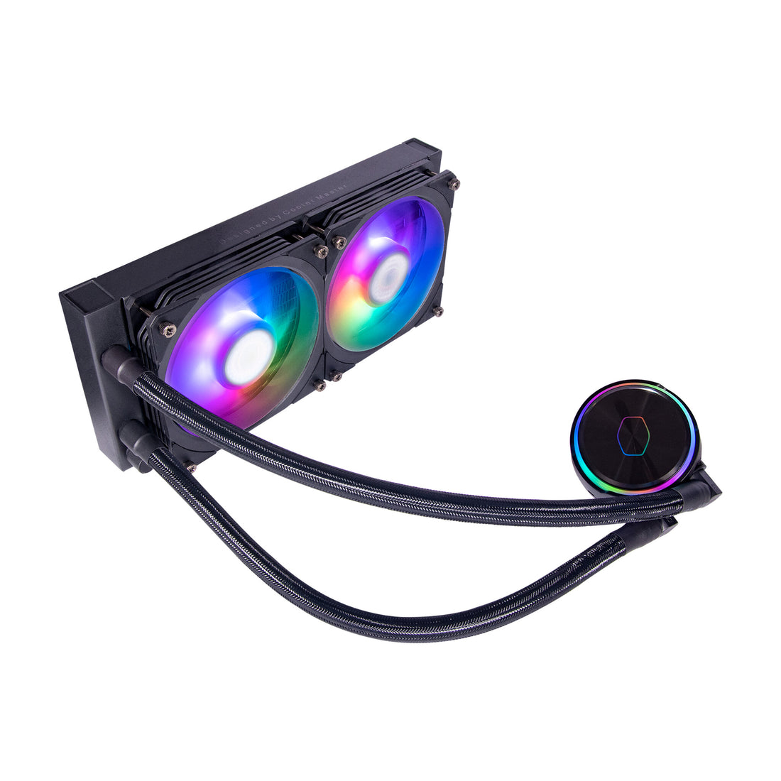 Cooler Master MasterLiquid PL240 Flux Processor All-in-one liquid cooler 12 cm Black - image 3