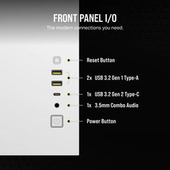 Corsair 2500X Midi Tower White