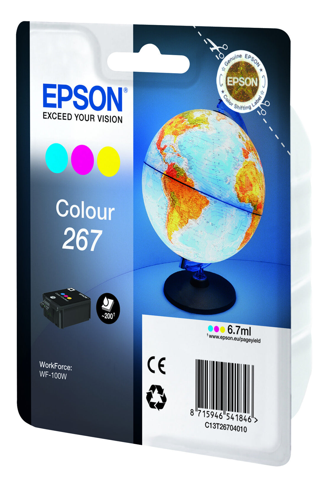 Epson Globe 267 Single Colour Ink - image 2