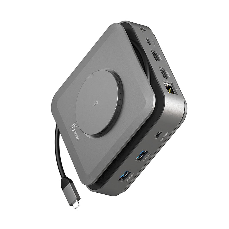 j5create JCD3199 USB-C® Dock Dual 4K HDMI™, Space Grey