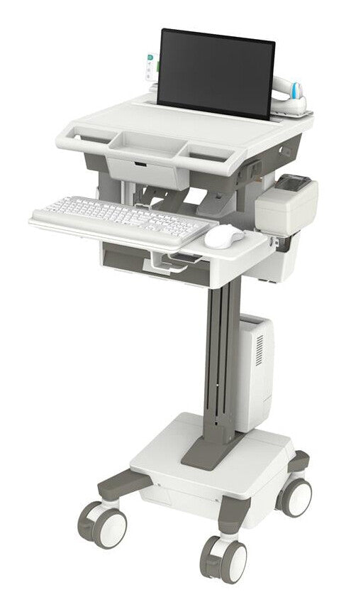 Ergotron M021-0101-100000-1-0 All-in-One PC/workstation mount/stand 19.5 kg White, Grey 17" - image 2