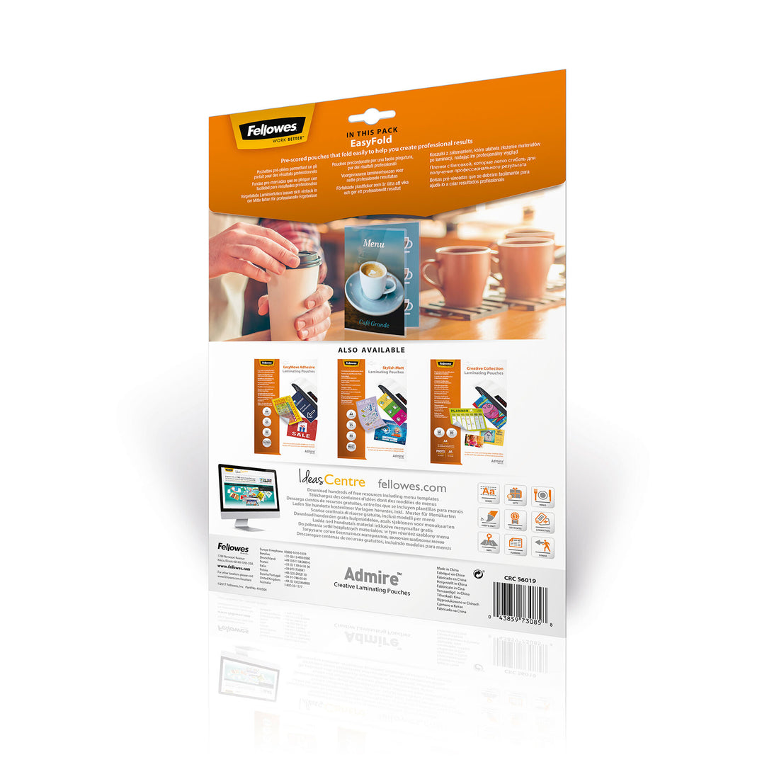 Fellowes 5601901 laminator pouch 25 - image 2