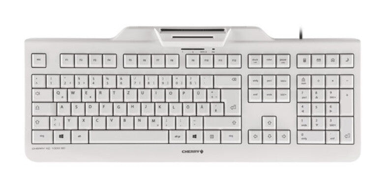 CHERRY KC 1000 SC keyboard USB Swiss Grey | Back to the Office