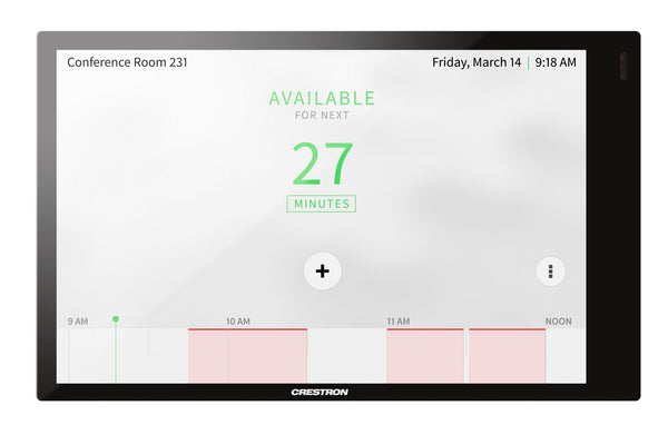 Crestron TSS-770-B-S smart home central control unit Black