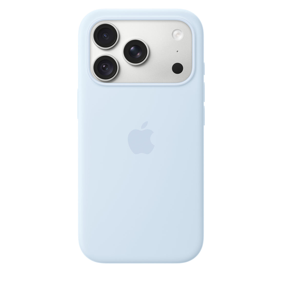 Apple iPhone 18 Pro Silicone Case with MagSafe - Crisp Blue - image 3