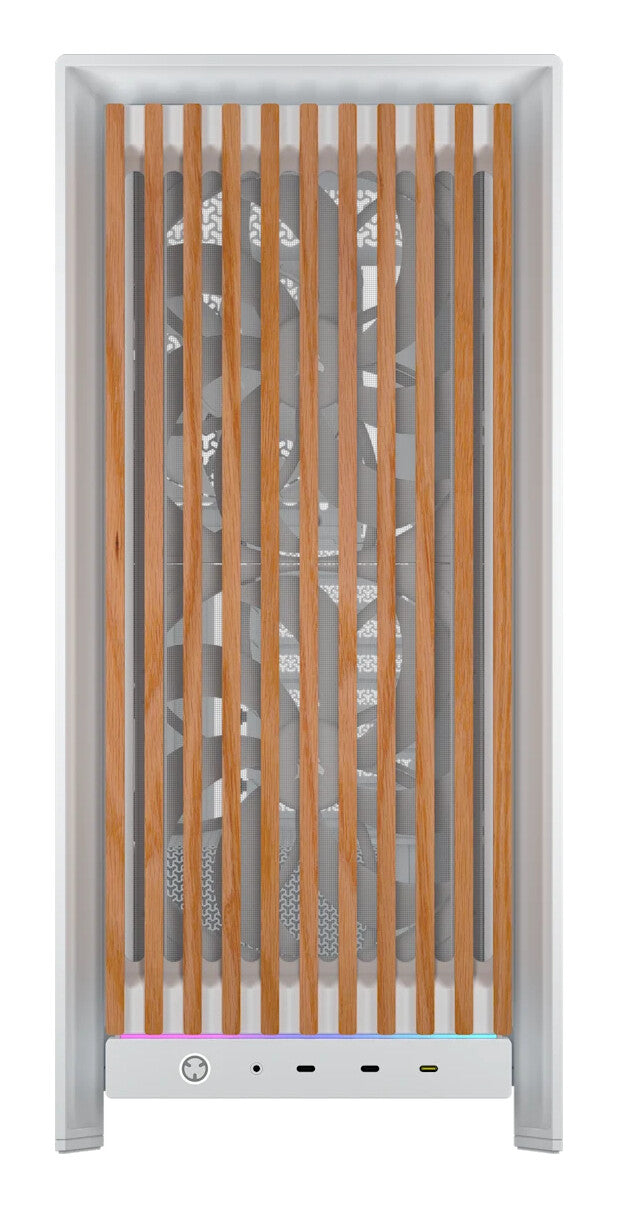 Corsair FRAME 5000D WOOD RS Midi Tower Walnut, White - image 2