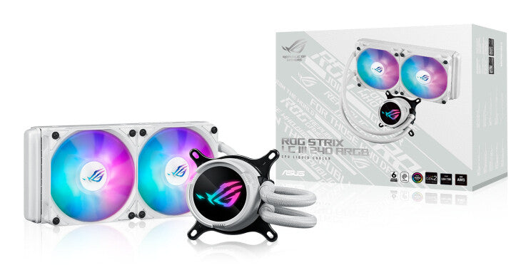 ASUS ROG Strix LC III 240 ARGB White Edition Processor All-in-one liquid cooler 12 cm - image 7