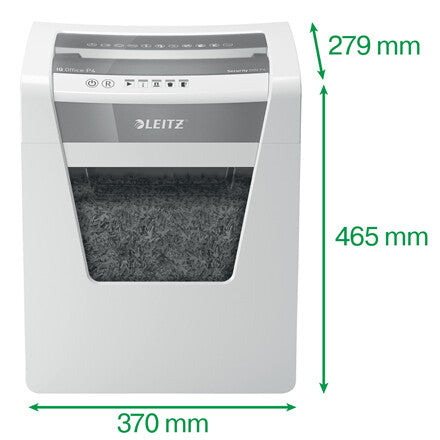 Leitz IQ Office Cross paper shredder Cross shredding 55 dB 22.3 cm White - image 3