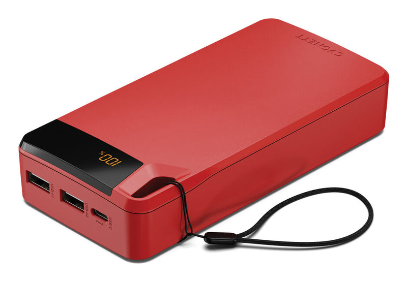 Cygnett ChargeUp Boost 4th Generation Lithium 20000 mAh Red