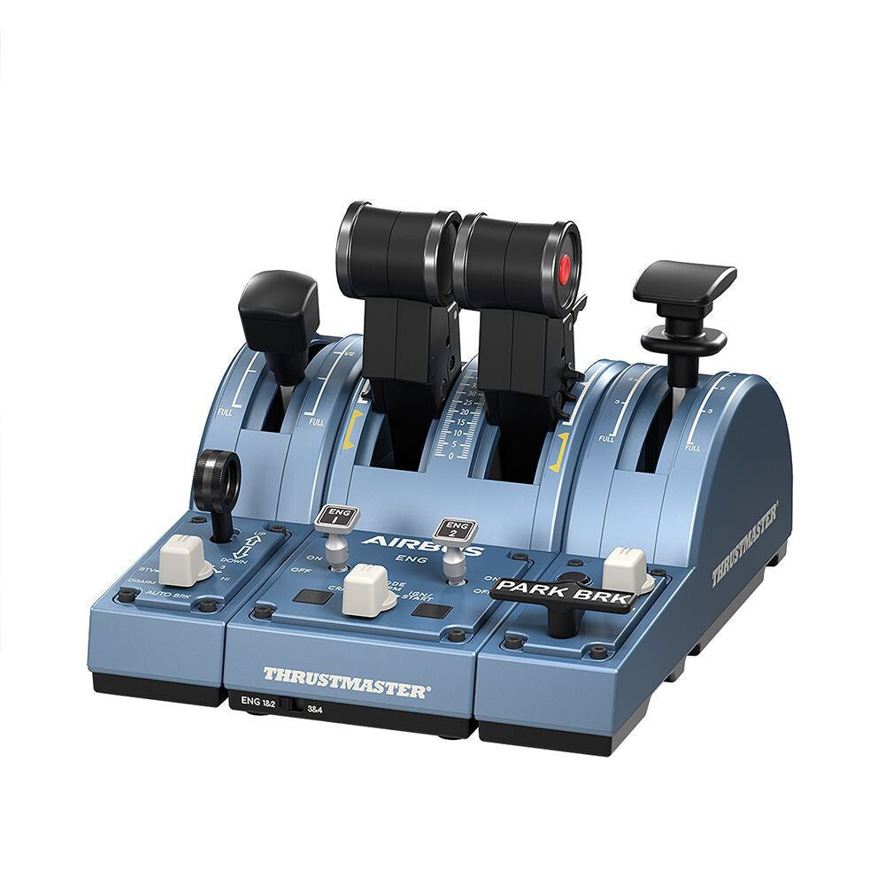 Thrustmaster TCA Captain Pack X Airbus Edition Black, Blue USB Joystick + engine control lever Analogue - image 3
