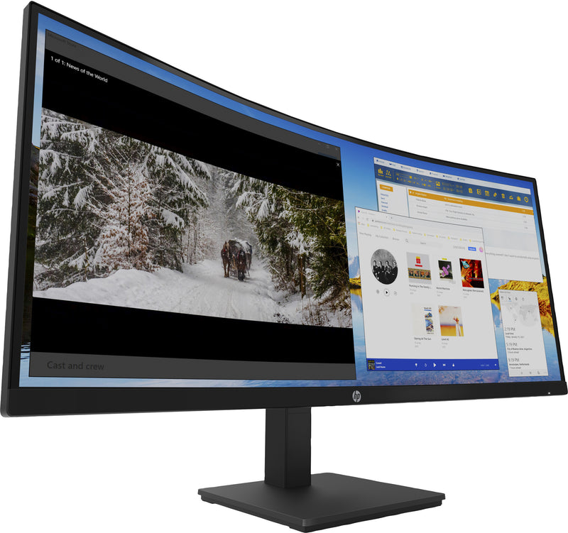 HP M34d WQHD Curved Monitor