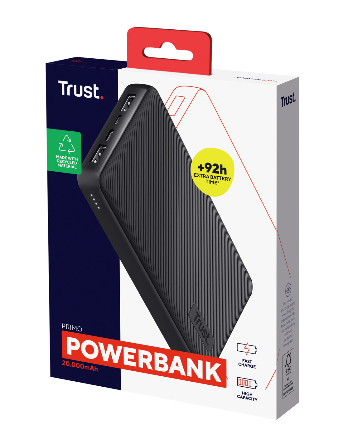 Trust Primo Lithium-Ion (Li-Ion) 20000 mAh Black - image 6