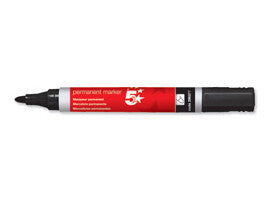5Star 296077 permanent marker Black 12