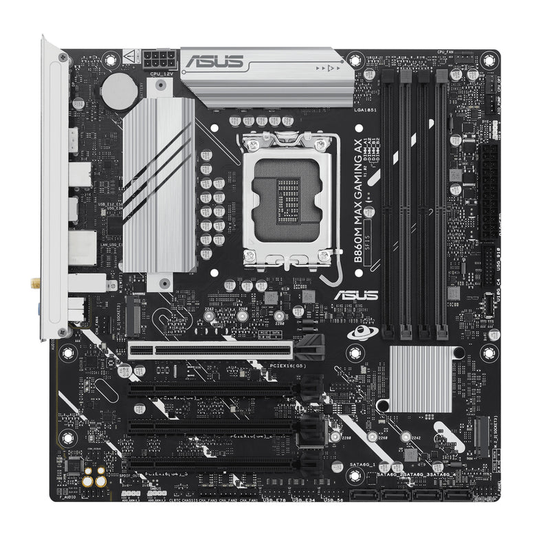 ASUS B860M MAX GAMING AX Intel B860 LGA 1851 (Socket V1) micro ATX