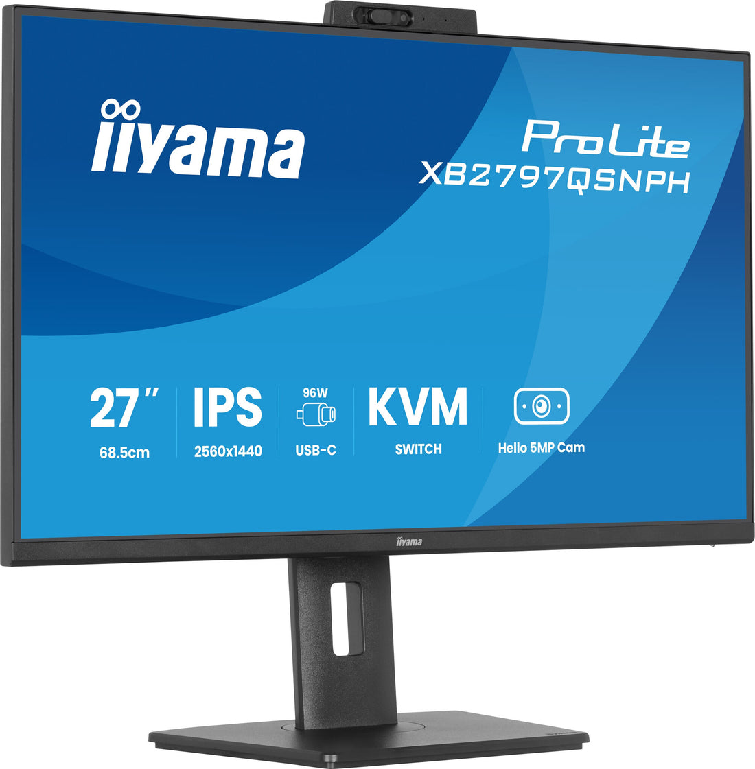 iiyama ProLite XB2797QSNPH-B1 computer monitor 27" 2560 x 1440 pixels Quad HD LED Black - image 5