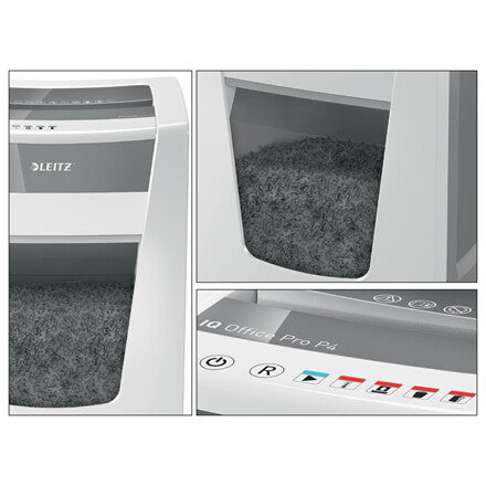 Leitz IQ Office Pro paper shredder Cross shredding 55 dB 23 cm White - image 6