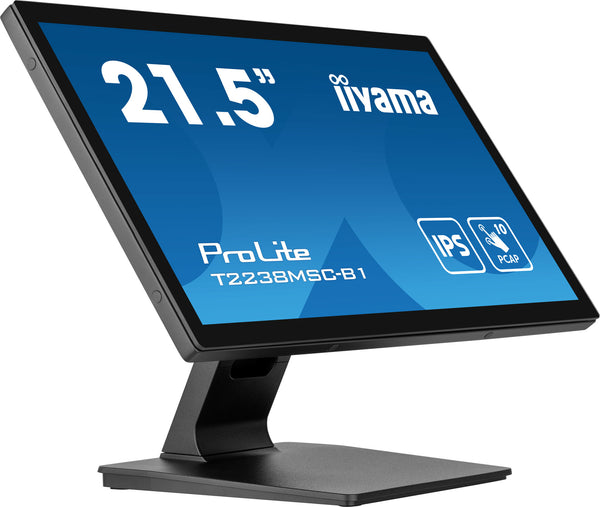iiyama ProLite 21.5" Full HD Touchscreen Monitor (T2238MSC-B1)
