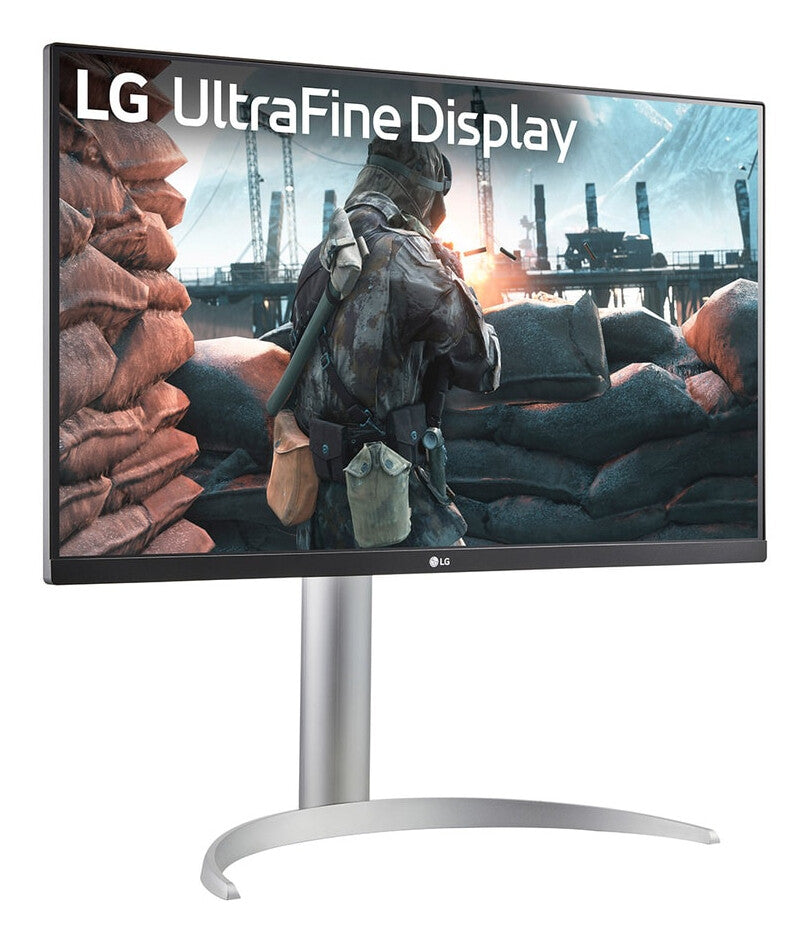 LG 27" 4K Ultra HD Computer Monitor, White (27UP650K-W) - image 3