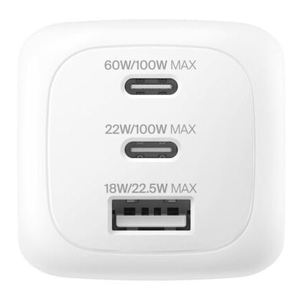Belkin WCH016hqWH Universal White AC Fast charging Indoor
