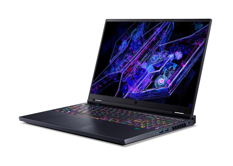 Acer Predator PH16-72-98EW Intel® Core™ i9 i9-14900HX Laptop 40.6 cm (16") WQXGA 16 GB DDR5-SDRAM 1 TB SSD NVIDIA GeForce RTX 4080 Wi-Fi 7 (802.11be) Windows 11 Home Black