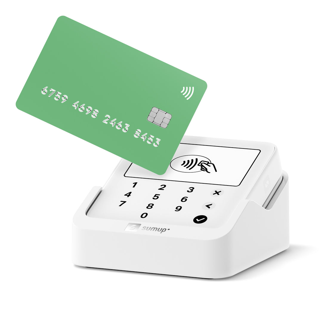 SumUp Solo Lite smart card reader Battery White