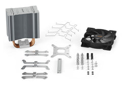 be quiet! Pure Rock 2 CPU Cooler, Single 120mm PWM Fan, For Intel Socket:1700/ 1200 / 2066 / 1150 / 1151 / 1155 / 2011(-3) square ILM; For AMD Socket: AM4 / AM3(+) 150W TDP, 155mm Height