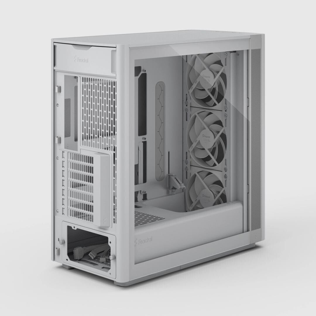 Fractal Design Define One Light TG Clear Tint Midi Tower White - image 2
