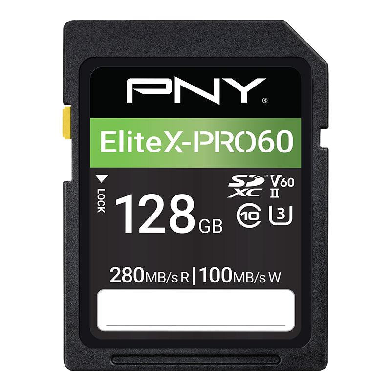 PNY EliteX-PRO60 128 GB SDXC UHS-II Class 10