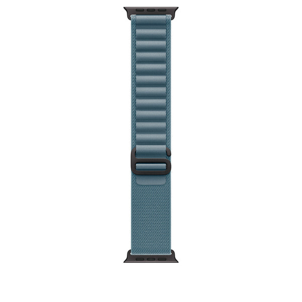 Apple MG9L4ZM/A smart wearable accessory Band Blue Titanium, Polyester, Spandex