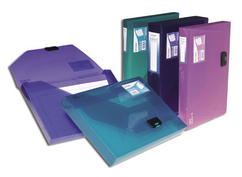 Snopake 12849 box file 350 sheets Transparent Polypropylene (PP)
