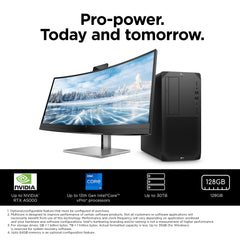 HP Z2 G9 Intel® Core™ i7 i7-13700 16 GB DDR5-SDRAM 512 GB SSD NVIDIA RTX A2000 Windows 11 Pro Tower Workstation Black