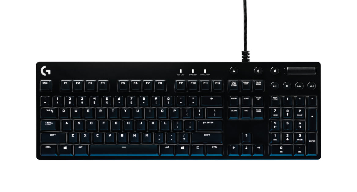 Logitech G G610 Orion Brown Backlit Mechanical Gaming keyboard USB QWE ...
