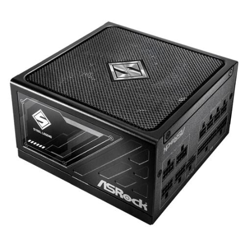 Asrock 750W Steel Legend SL-750G Power Supply Unit, Fully Modular, 80+ Gold, ATX 3.1, PCIe 5.1