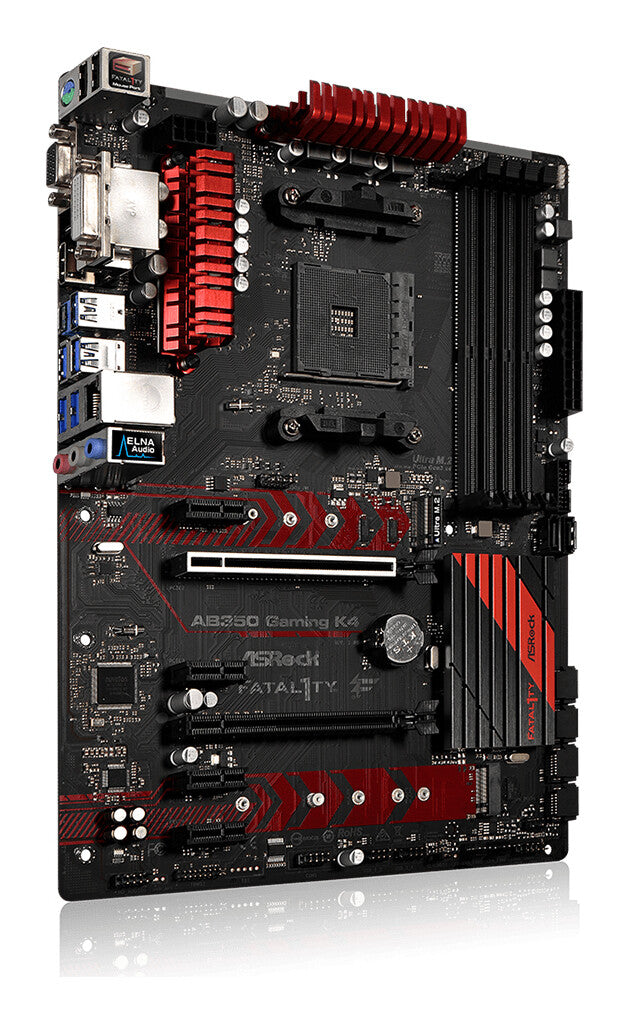 Asrock Fatal1ty AB350 Gaming K4 AMD B350 Socket AM4 ATX