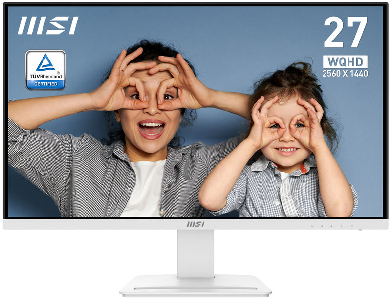 MSI Pro MP273QW E2 computer monitor 68.6 cm (27") 2560 x 1440 pixels Wide Quad HD White